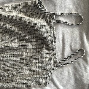 Loft blue and white tank